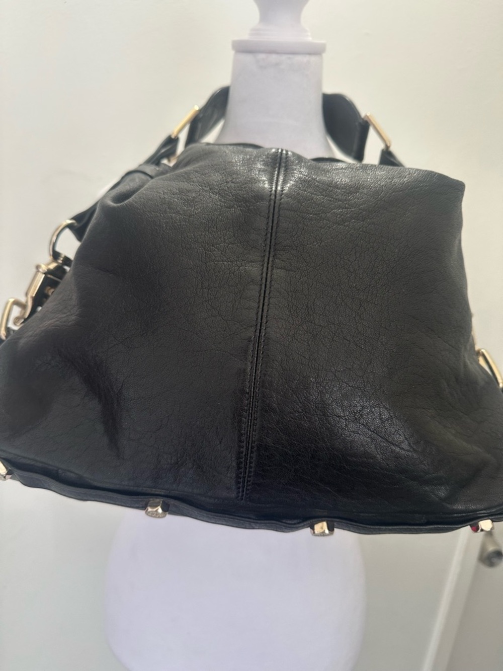 Rebecca Minkoff Nikki Hobo Bag Black Leather Shoulder Bag Slouchy Boho Chic. - Picture 2 of 11